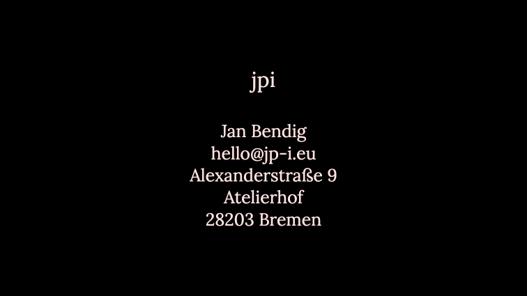 Imprint Details